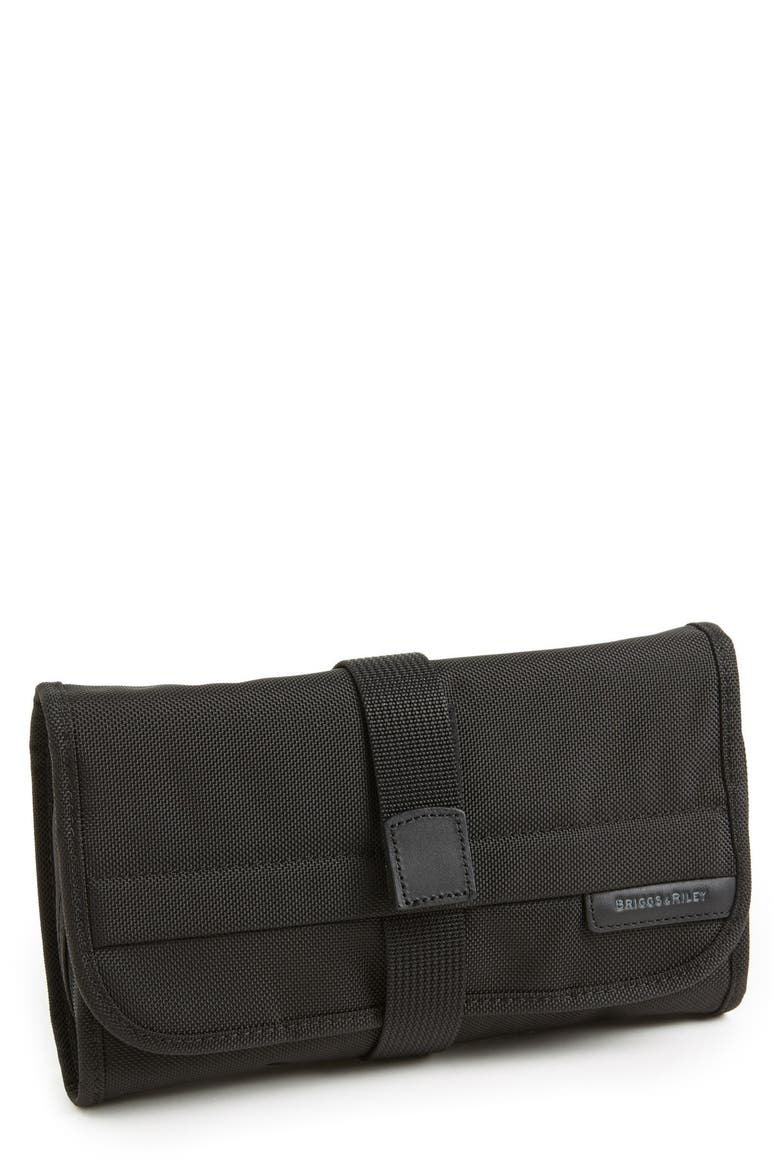 Baseline Compact Toiletry Bag, Main, color, BLACK