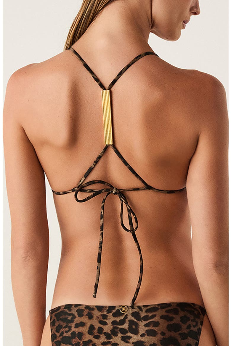 Tammy T-Back Triangle Bikini Top, Alternate, color, MULTI