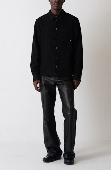 AMIRI Bootcut Leather Pants | Nordstrom