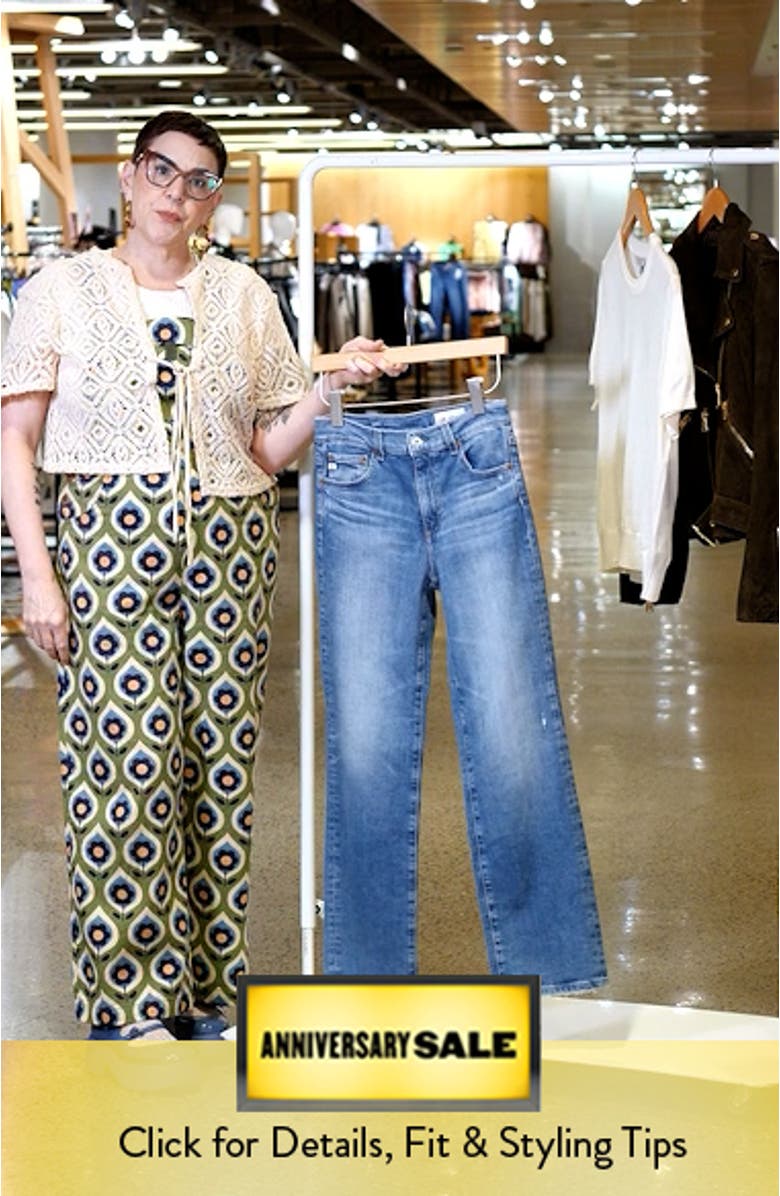 Brinley Mid Rise Classic Straight Leg Jeans