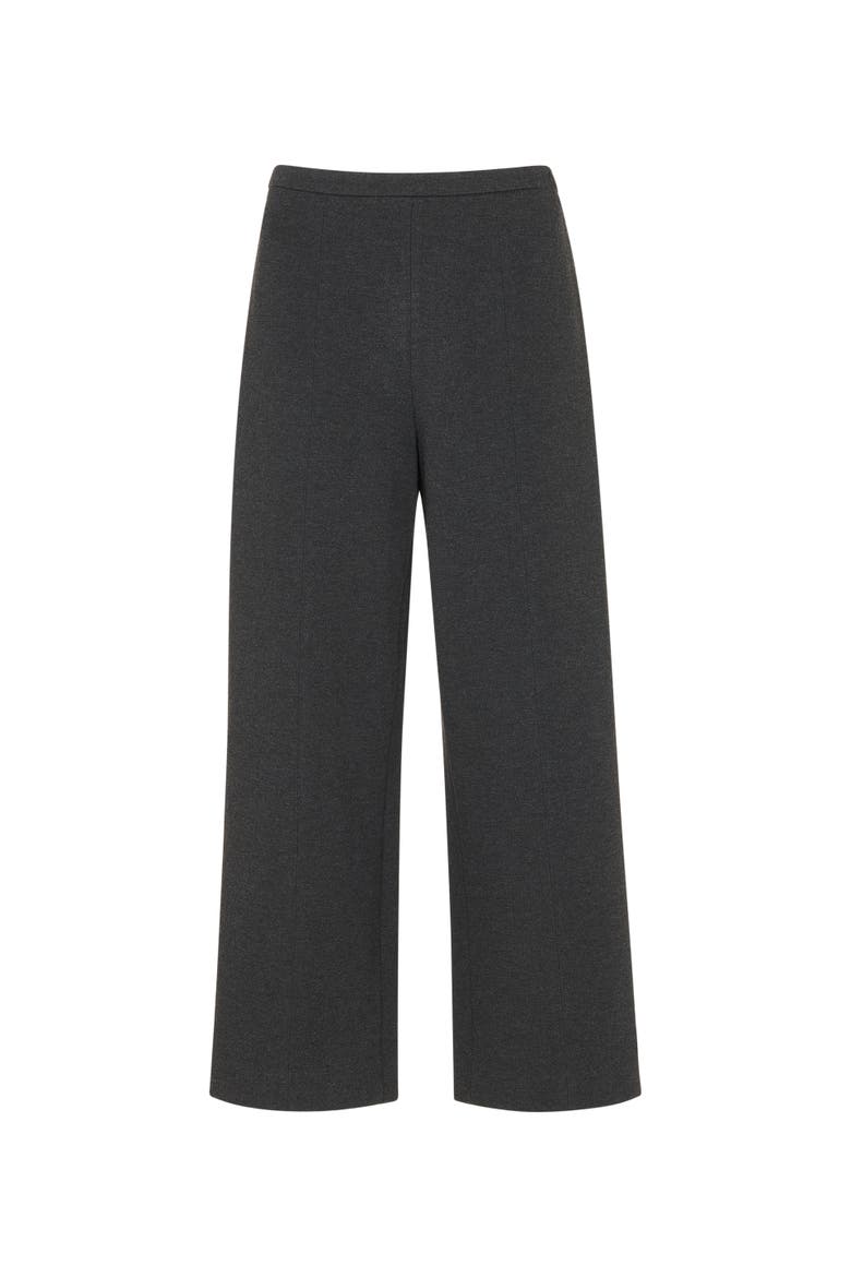 Camilla Wide Leg Trouser, Alternate, color, Grey Marl