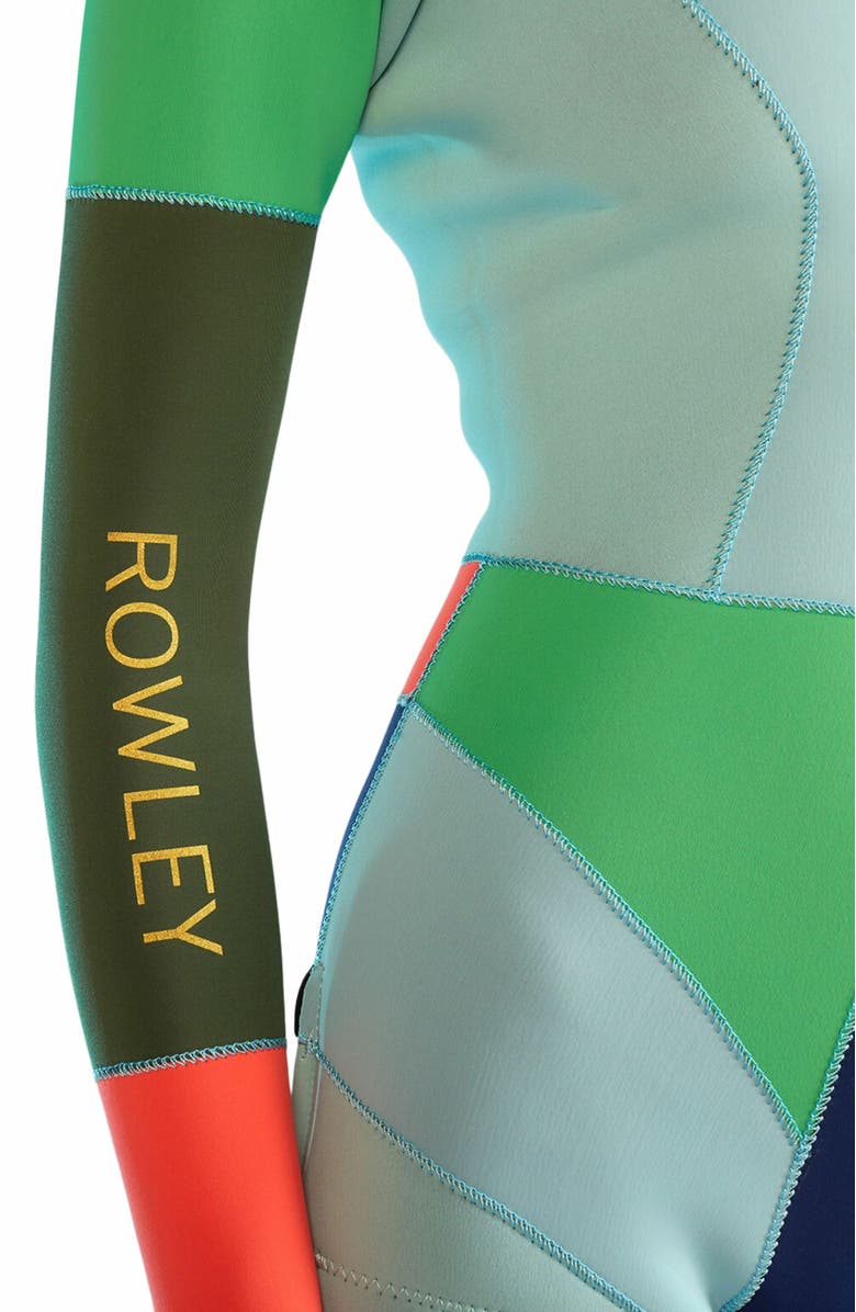 Cynthia Rowley Colorblock Wetsuit, Alternate, color, 