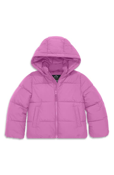 Kids' Fleece-Lined Puffer Jacket