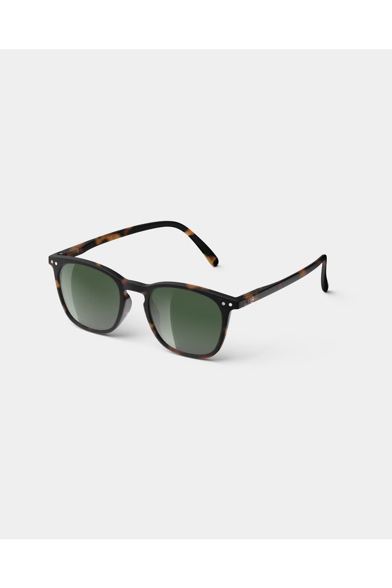 #E 49mm Trapeze Sunglasses, Alternate, color, Tortoise