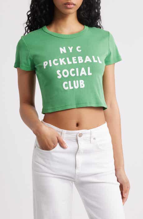 Junk Food NYC Pickleball Cotton Graphic Baby Tee