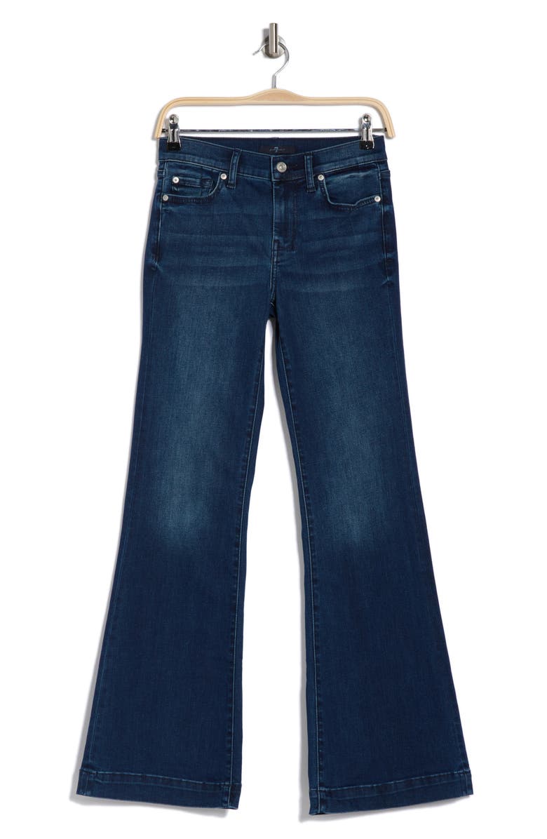 7 For All Mankind Dojo Tailorless Mid Rise Flare Jeans, Alternate, color,