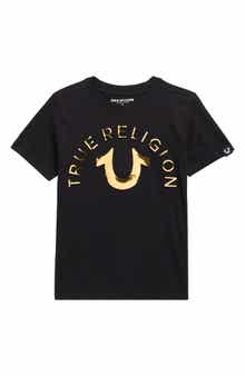 True Religion Kids' Foil Logo Graphic T-Shirt