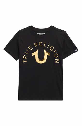 True Religion Kids' Foil Logo Graphic T-Shirt