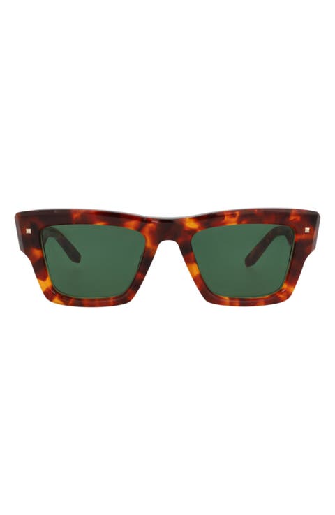 53mm Square Sunglasses