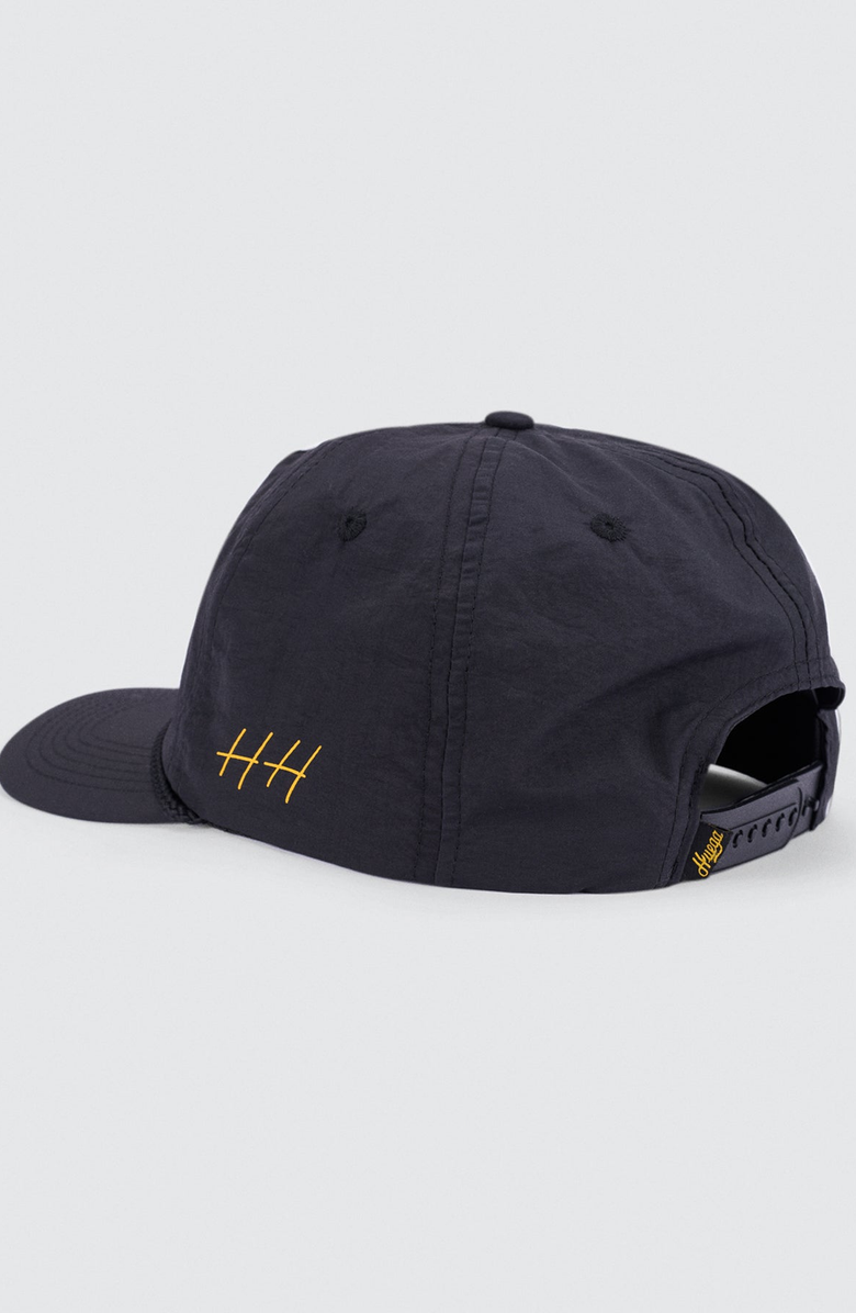 Huega House Tidal Nylon Hat, Alternate, color, Black