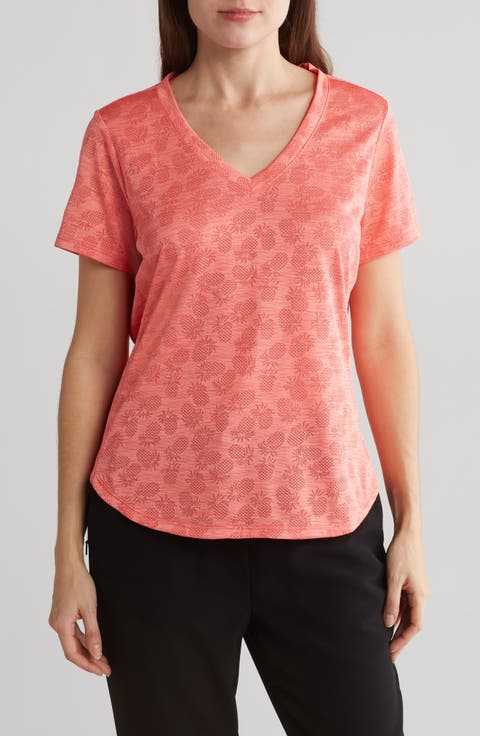 Coast Pineapple V-Neck T-Shirt
