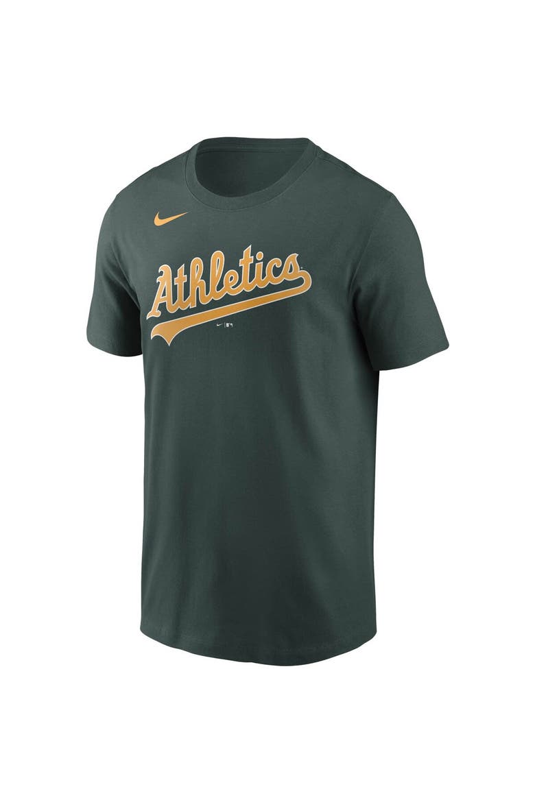 Men's Nike Matt Chapman Green Oakland Athletics Name & Number T-Shirt, Alternate, color, Green