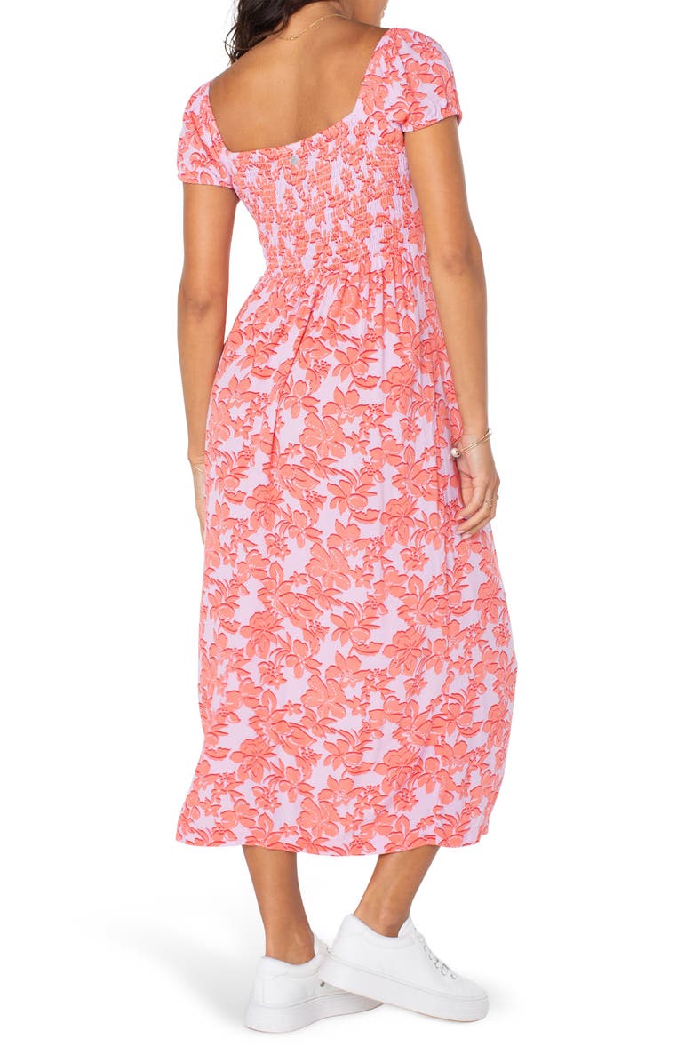 Roxy Shelley Coast Print Maxi Dress, Alternate, color, 