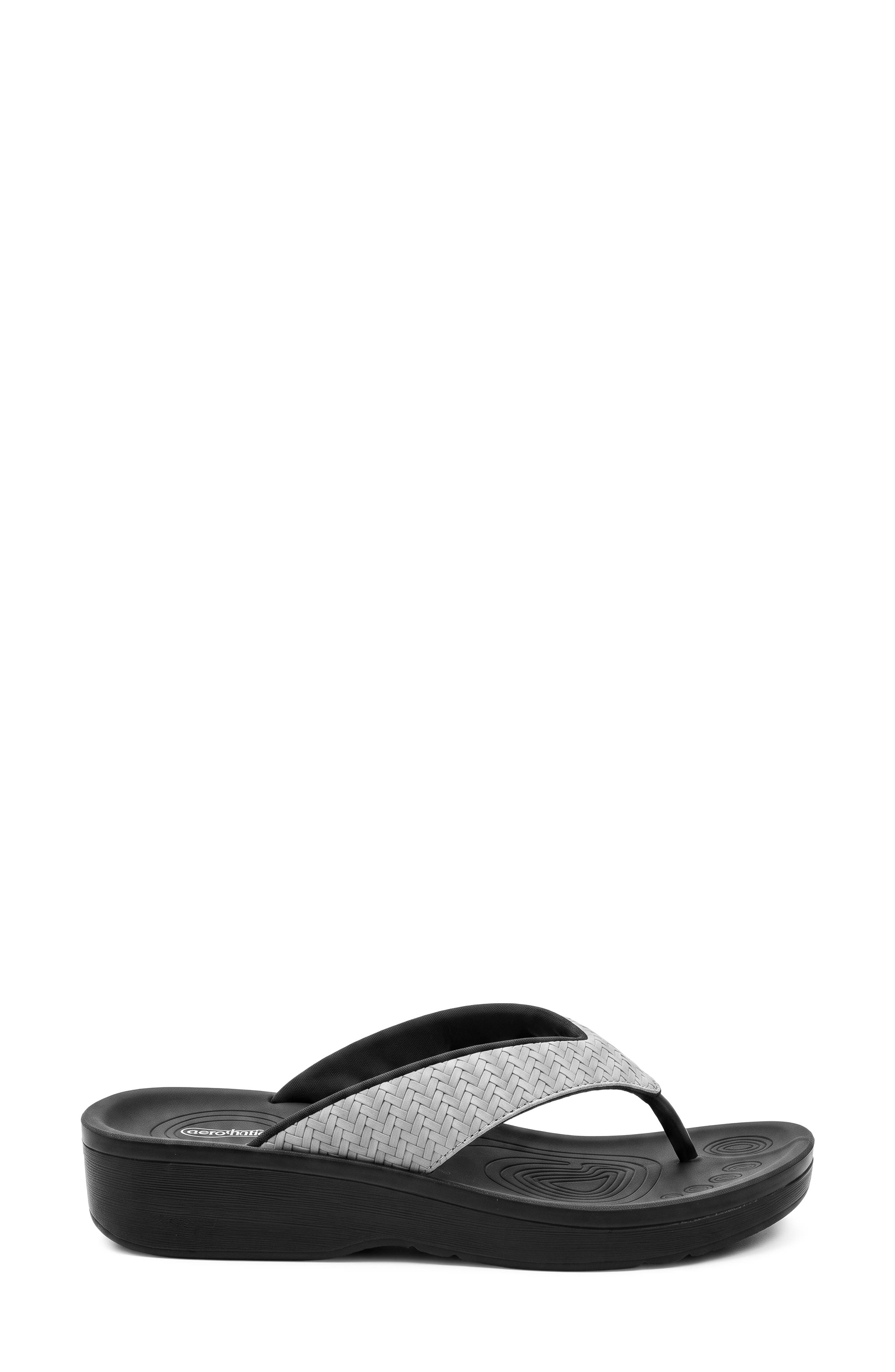 Dune Flip Flop, Alternate, color, GREY