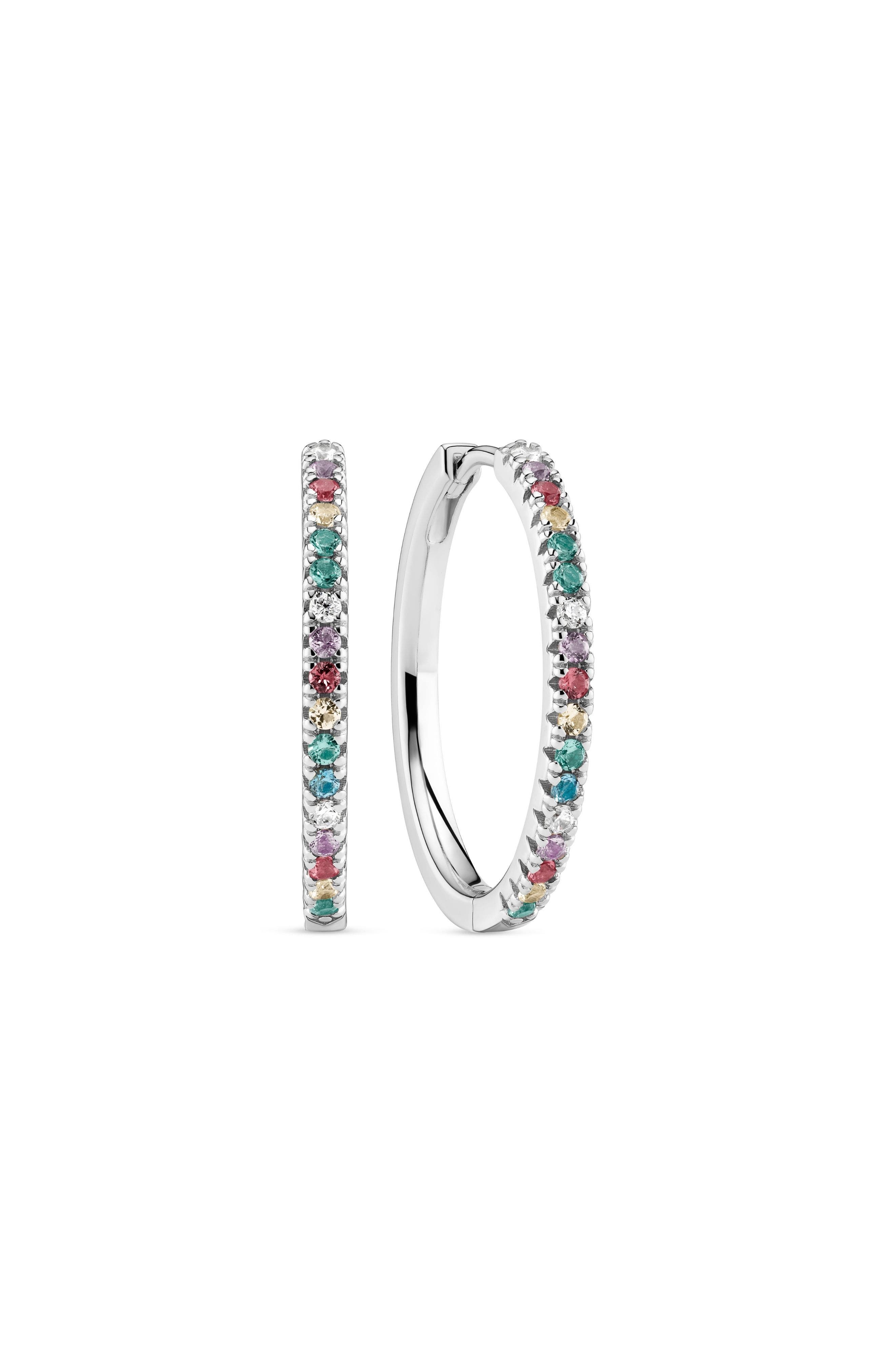 Sterling Silver / Rainbow