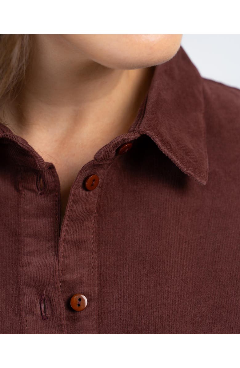 Kettlewell Jamie Cord Dress, Alternate, color, Cocoa