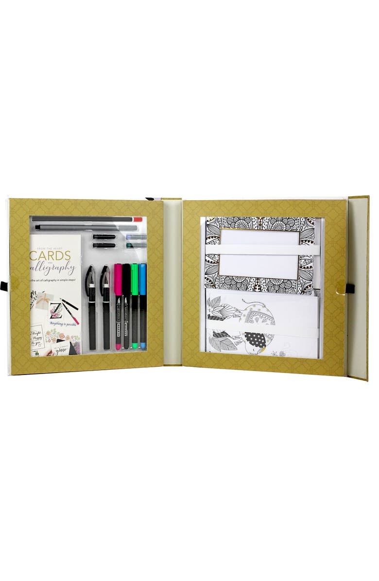 Sketch Plus SpiceBox Sketch Plus Cards & Calligraphy Kit, Alternate, color,