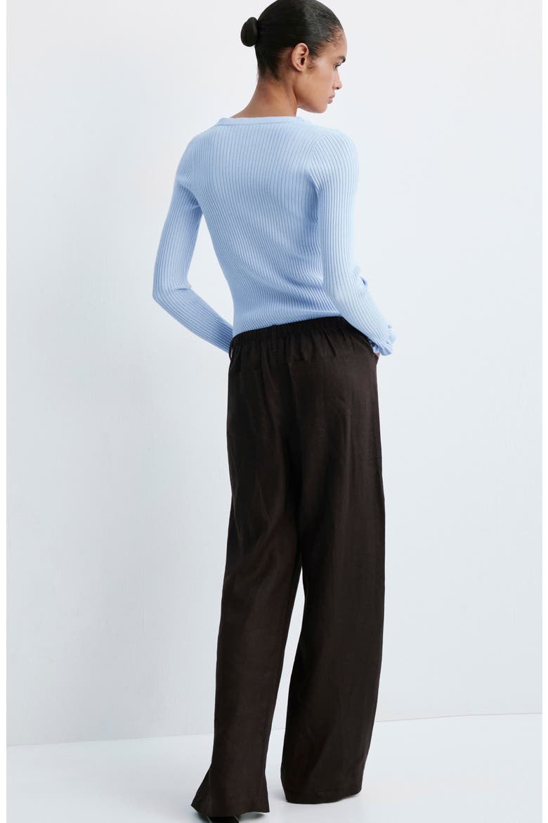 Azucena Cardigan, Alternate, color, SKY BLUE