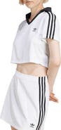adidas Originals Adicolor Jacquard Crop Soccer Polo