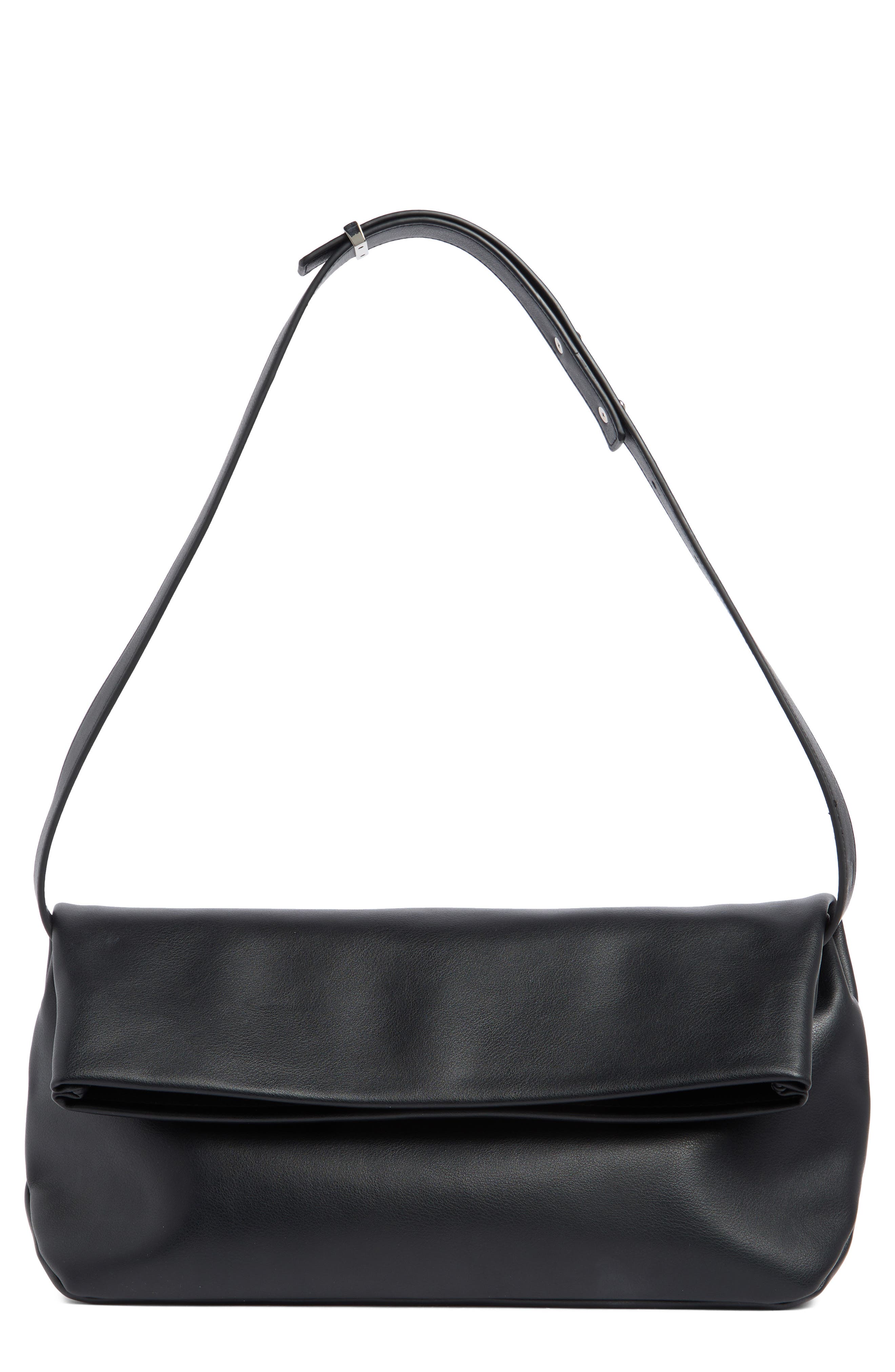 BCBG Funnel Flap Shoulder Bag, Main, color, 