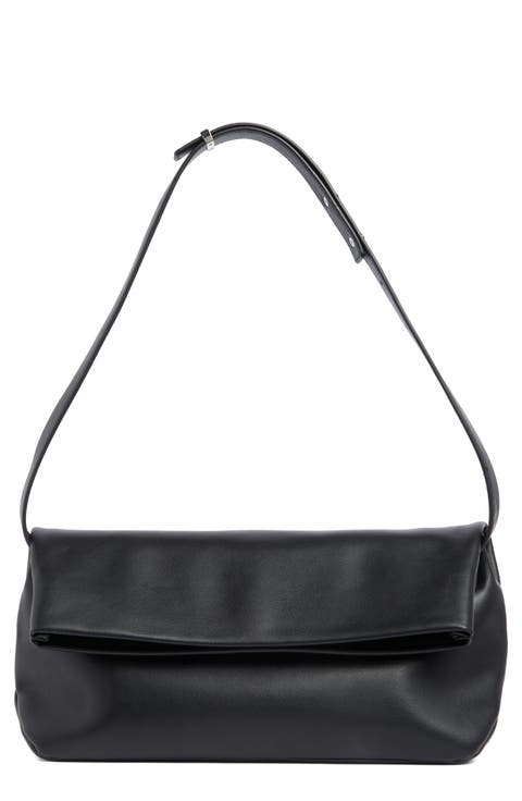 Funnel Flap Shoulder Bag