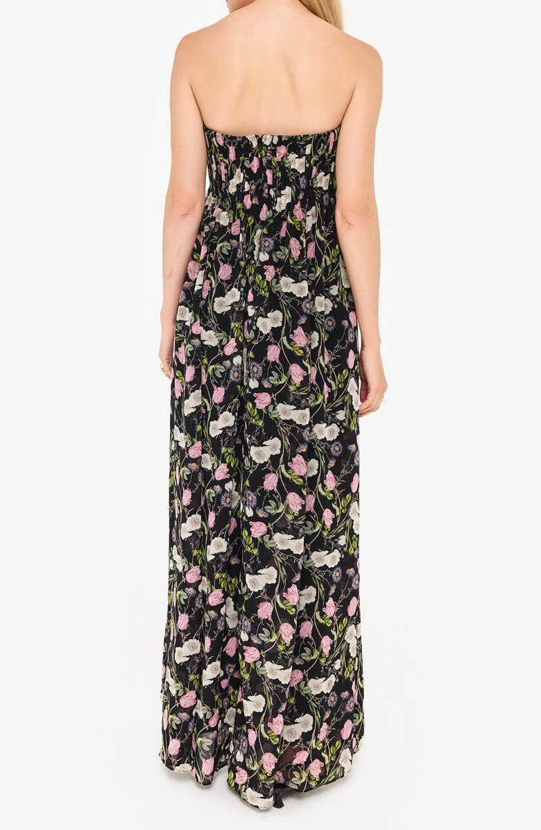 CAMI NYC Minoa Floral Strapless Gown, Alternate, color,