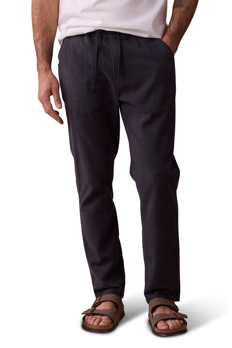 Texstretch Summer Drawstring Stretch Cotton Pants, Main, color, STORM