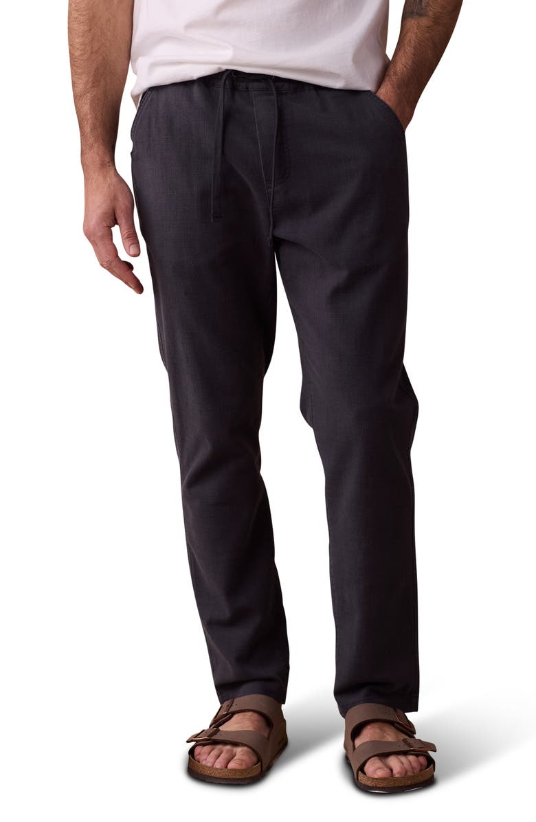 The Normal Brand Texstretch Summer Drawstring Stretch Cotton Pants, Main, color, Storm