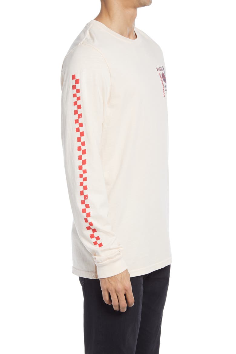 La Rosa Long Sleeve Graphic Tee, Alternate, color, FADED PINK