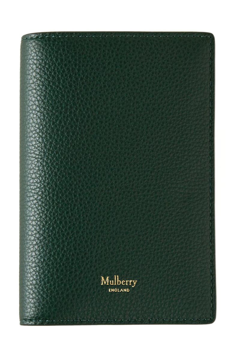 Mulberry Leather Passport Cover, Alternate, color, 