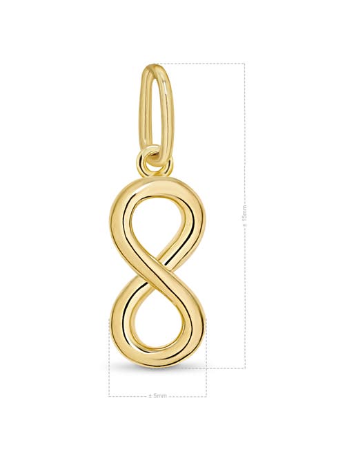 Devata Infinity Pendant In Gold