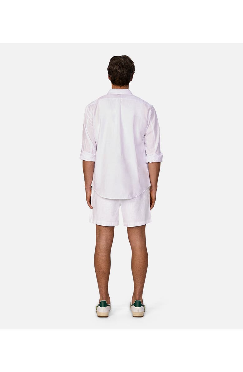 Industrie Australia The Palma Linen Short, Alternate, color, Off White