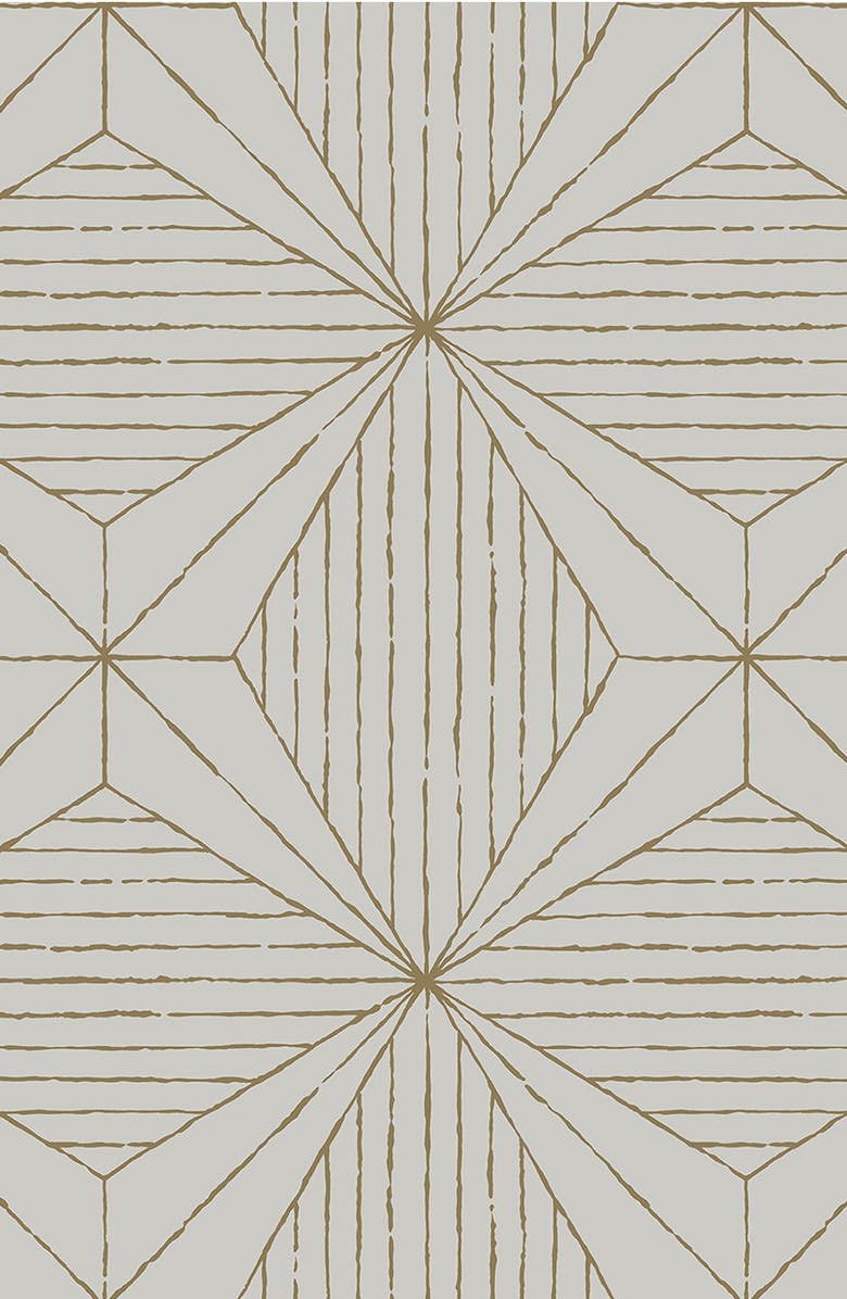 Wallpops Gold Aurum Peel & Stick Wallpaper, Main, color, Neutral