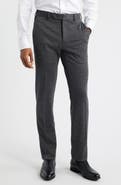 Zanella Parker Flat Front Wool Dress Pants