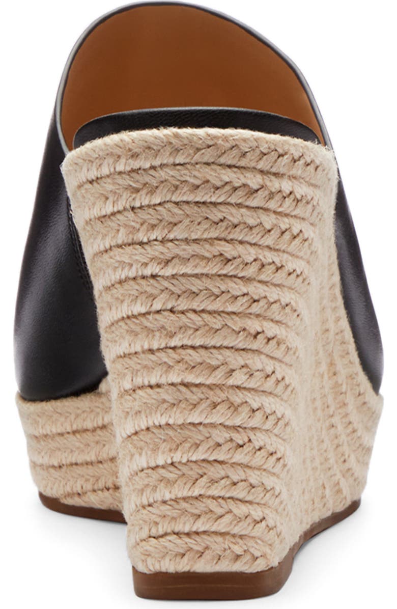 COACH Gloria Espadrille Platform Wedge Slide Sandal, Alternate, color,