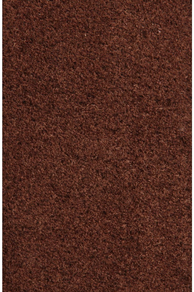 Covered Eyelet Leather Belt, Alternate, color, BITTER BROWN