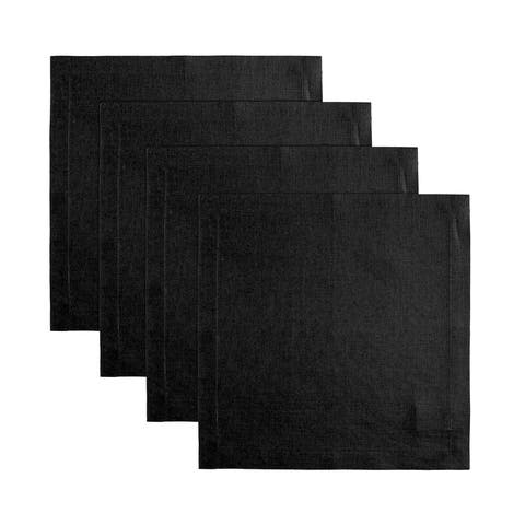 Linen Square Placemats Set of 4, 14 x 14" - Fete