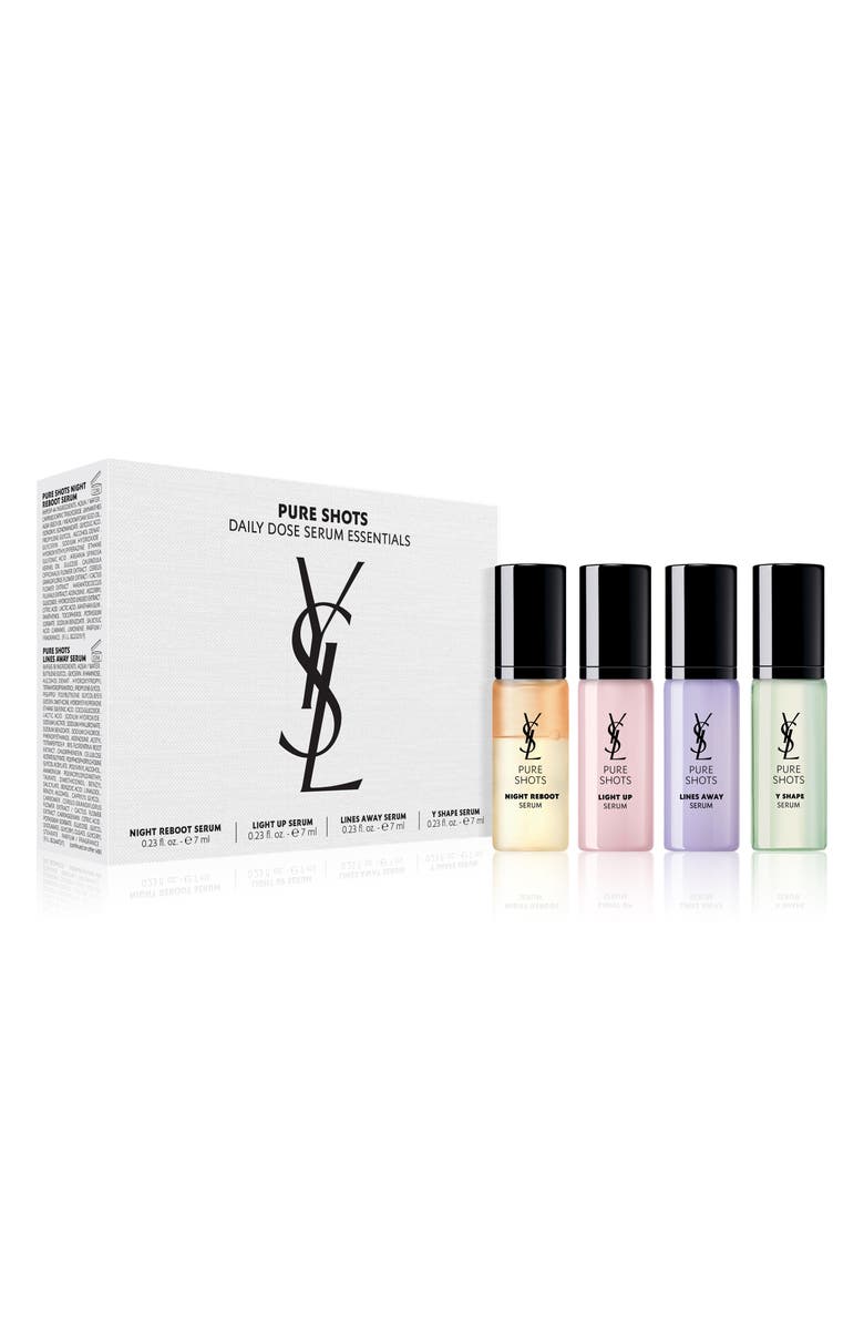 Yves Saint Laurent Travel Size Pure Shots Daily Dose Serum Essentials Set, Alternate, color,