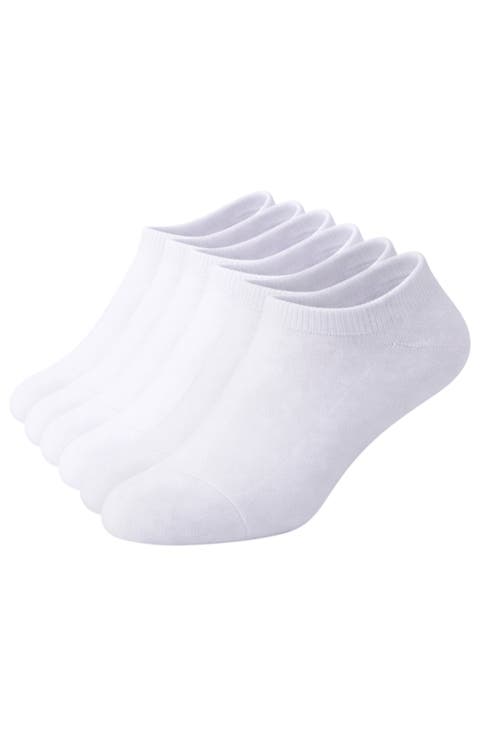 6-Pack Half Cushion Low Cut Socks