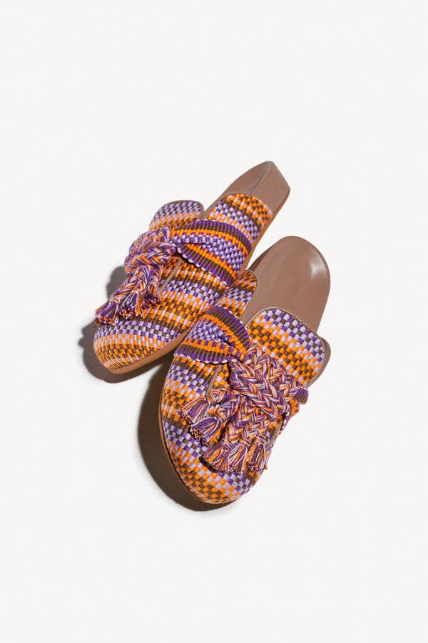Anto Clogs, Alternate, color, Orange