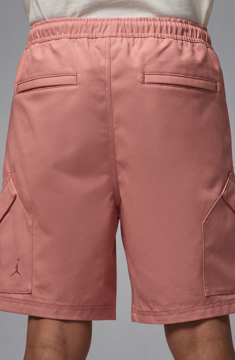Nike Essentials Diamond Cargo Shorts, Alternate, color, Rust Pink