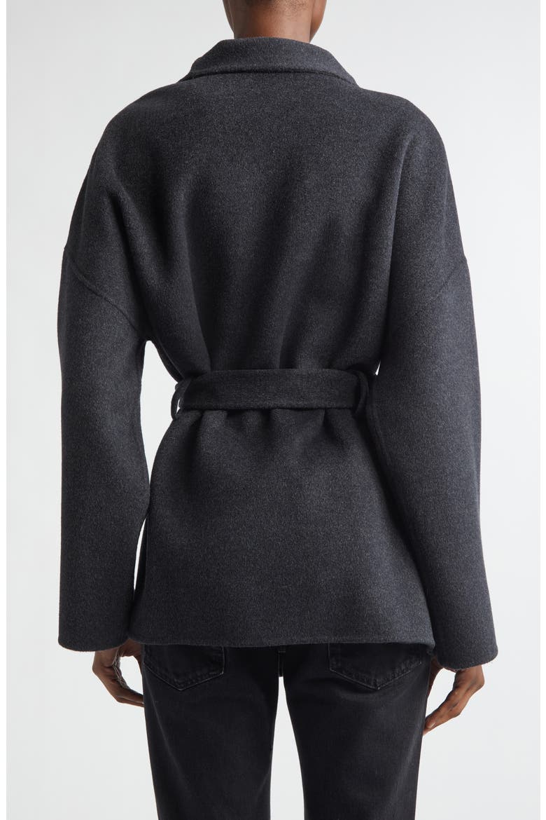 Ceaton Wool & Cashmere Wrap Coat, Alternate, color, ANTHRACITE