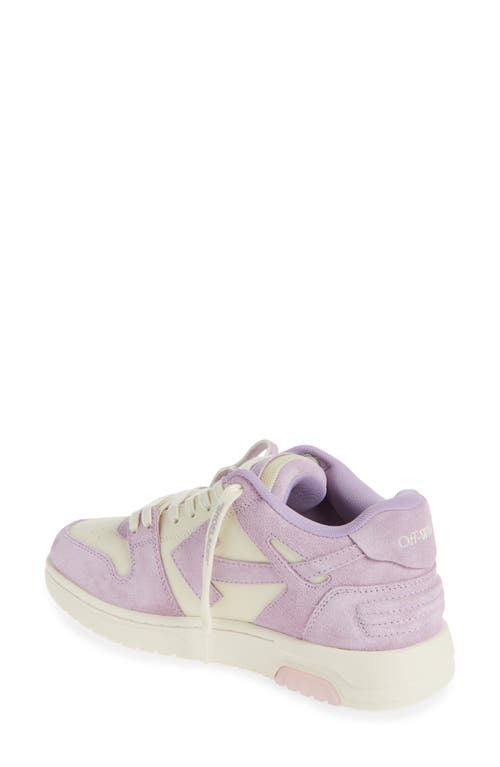 Off-white Out Of Office Sneakers In Lavander - Ivory