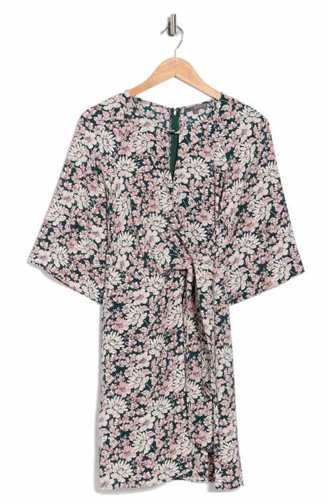 matty m. Raglan Sleeve Midi Dress