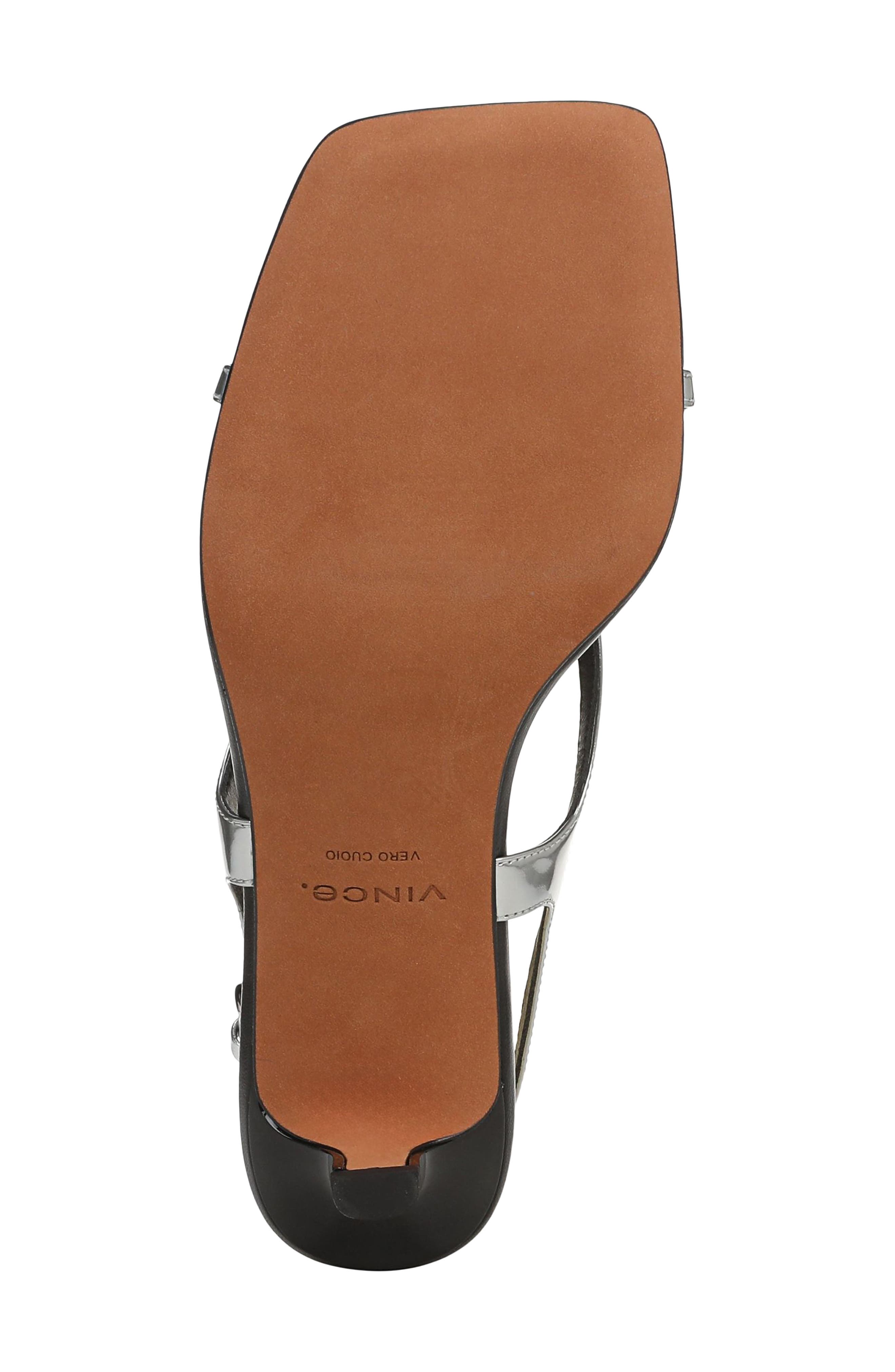 Posie Slingback Sandal, Alternate, color, SILVER