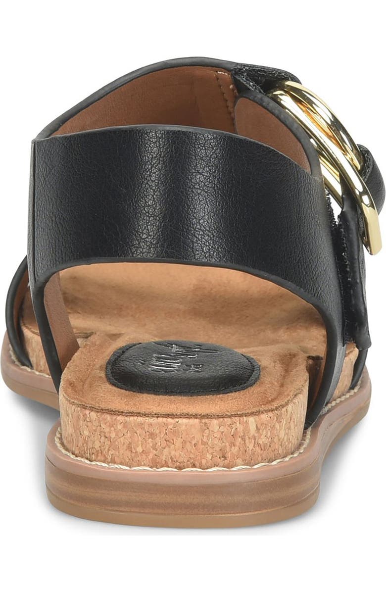 EUROSOFT Emmalyn Sandal, Alternate, color, Black