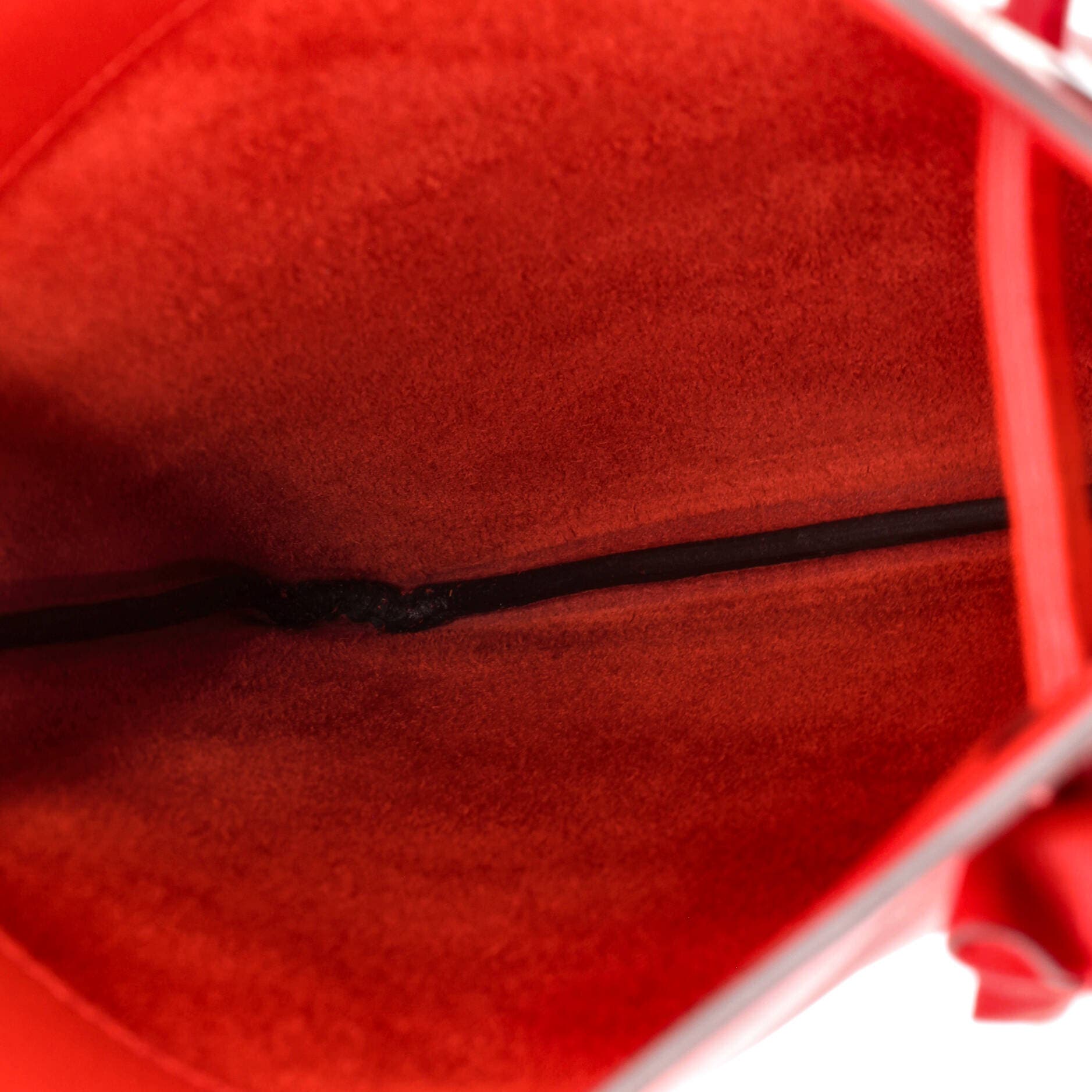 Pre-Owned Hermes Aline Bag Milo Lambskin and Swift Mini, Alternate, color, Rouge De Coeur