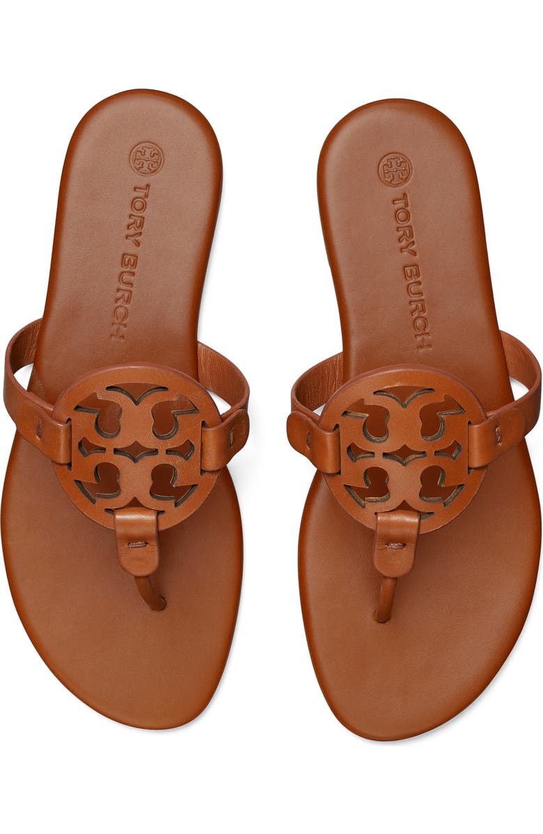 Tory Burch Miller Soft Thong Sandal, Main, color, Miele