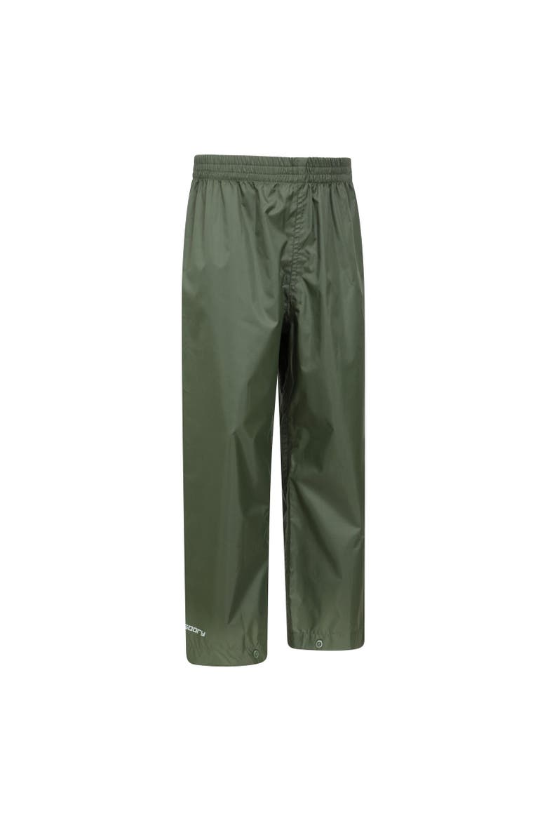 Childrens/Kids Pakka II Waterproof Over Trousers, Alternate, color, Khaki