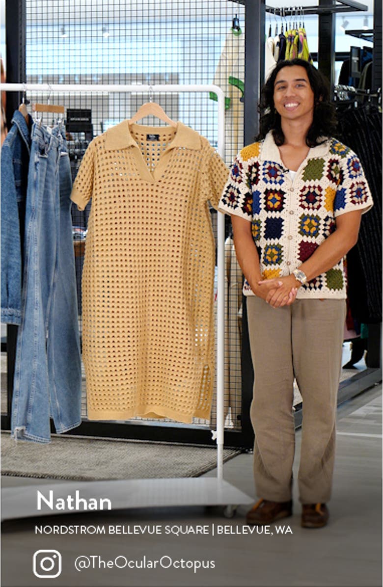 Soul Stuff Open Stitch Knit Dress, sales video thumbnail